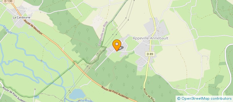 localisation de l'entreprise J2CM  APPEVILLE-ANNEBAULT