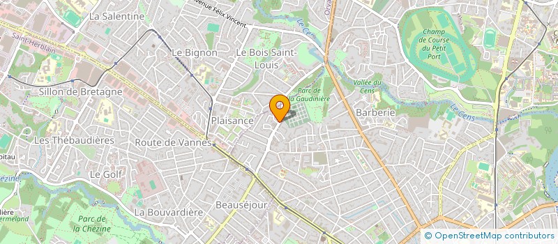 localisation de l'entreprise J2D TECH à NANTES