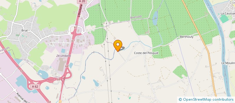 localisation de l'entreprise J2DC  LABASTIDE-SAINT-PIERRE