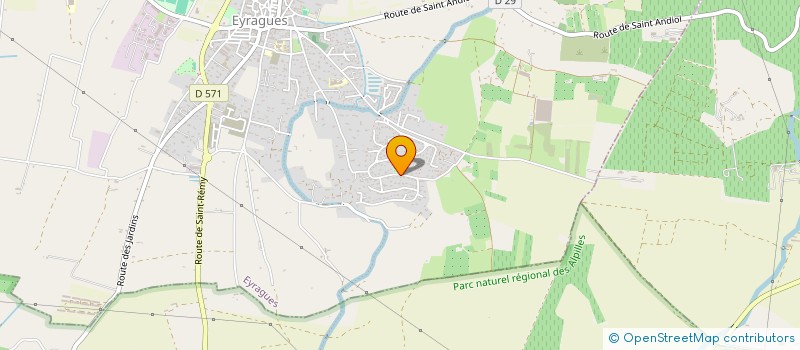 localisation de l'entreprise J2DP  EYRAGUES