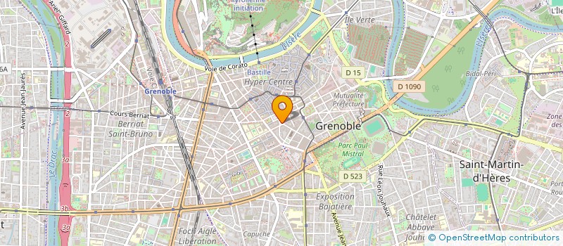 localisation de l'entreprise J2E CAPITAL  GRENOBLE