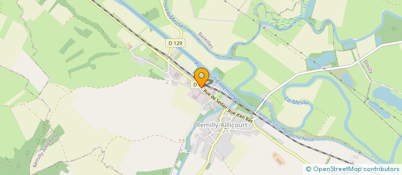 localisation de l'entreprise J2E2M  REMILLY-AILLICOURT