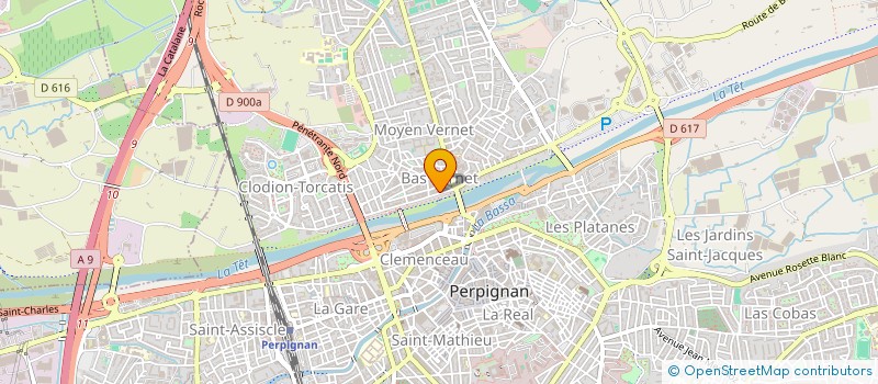 localisation de l'entreprise J2F à PERPIGNAN