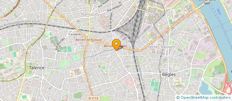 localisation de l'entreprise J2F MDB à BEGLES