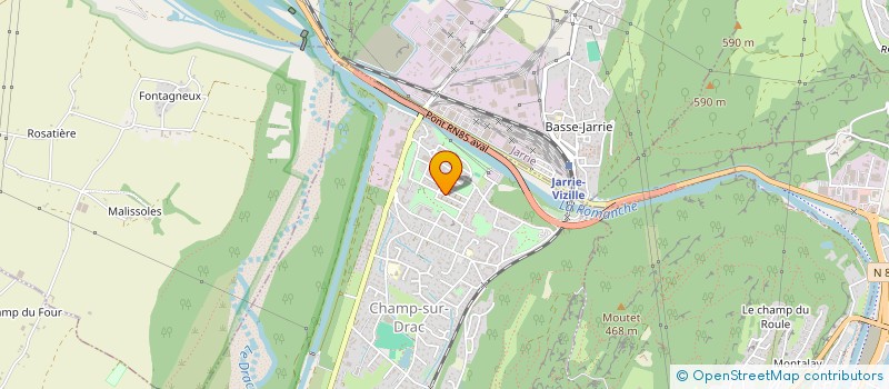 localisation de l'entreprise J2F RENOV  CHAMP-SUR-DRAC