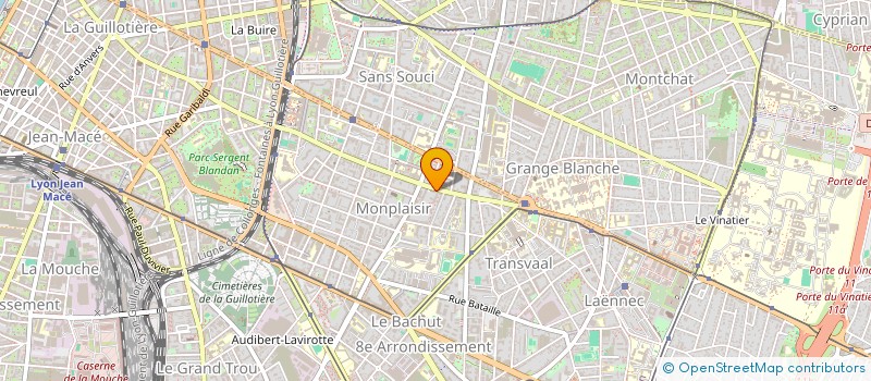 localisation de l'entreprise J2FCA PIRIOU  LYON