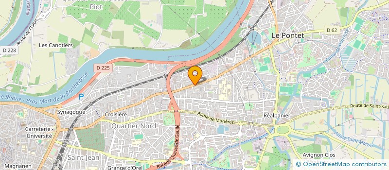 localisation de l'entreprise J2FM  LE PONTET