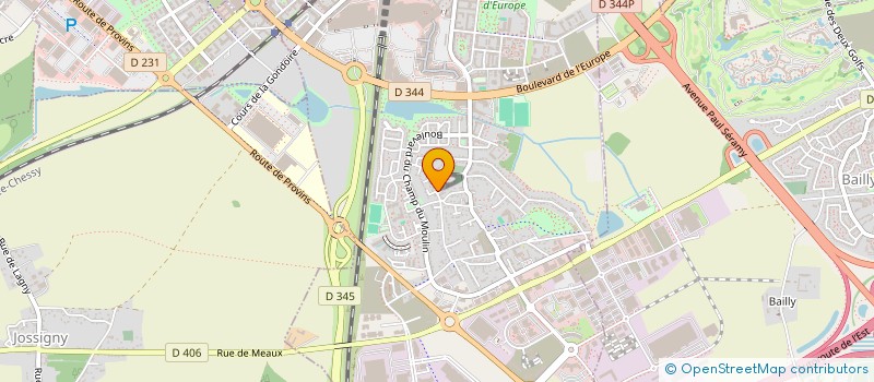 localisation de l'entreprise J2G  CHESSY