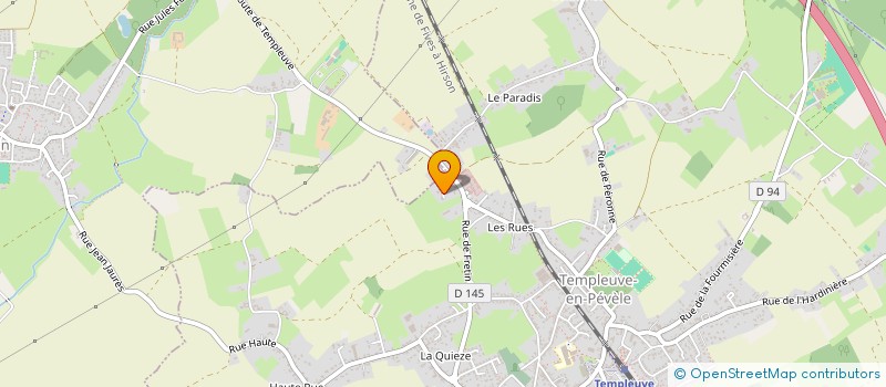 localisation de l'entreprise J2G  TEMPLEUVE-EN-PEVELE