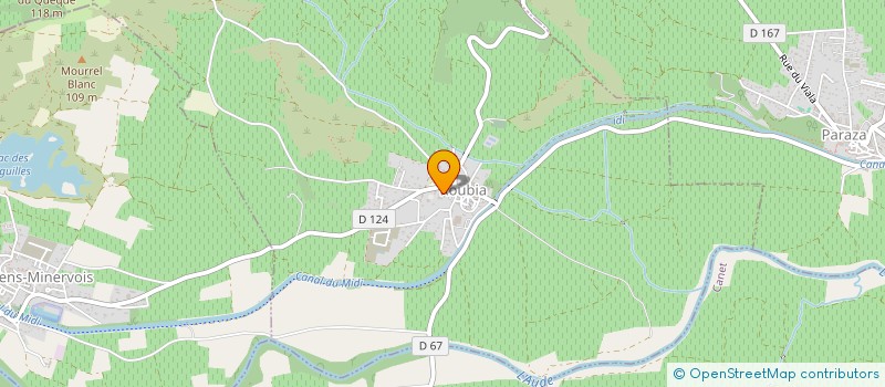 localisation de l'entreprise J2G  ROUBIA