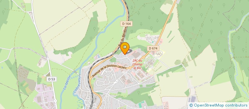 localisation de l'entreprise J2G  NEUFCHATEAU