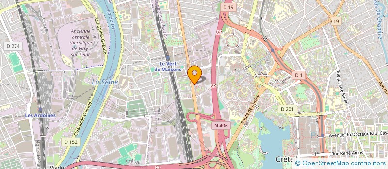 localisation de l'entreprise J2GAHI  CRETEIL