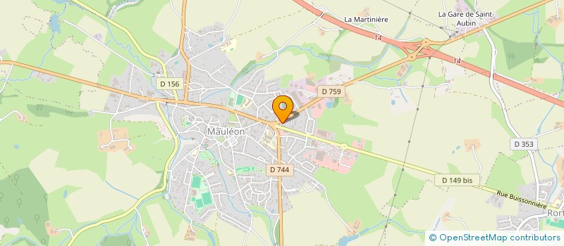 localisation de l'entreprise J2H INVEST  MAULEON