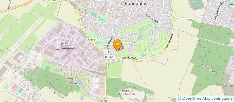 localisation de l'entreprise J2L à BONDOUFLE