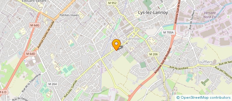 localisation de l'entreprise J2L  HEM