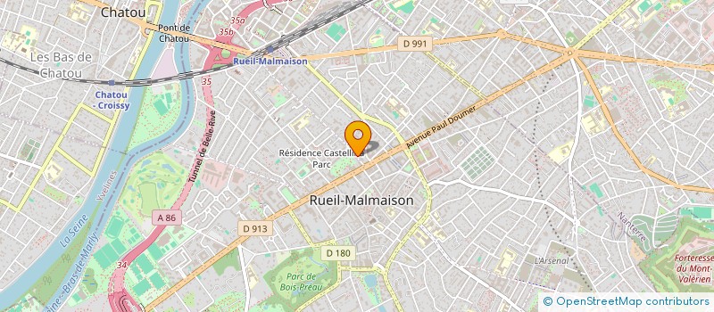 localisation de l'entreprise J2L à COURBEVOIE