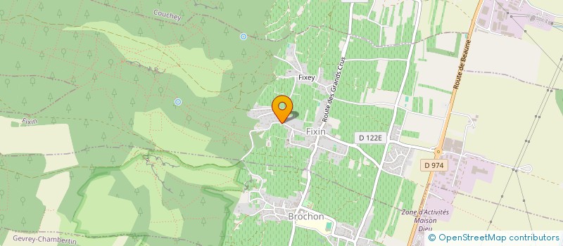 localisation de l'entreprise J2L  FIXIN