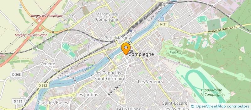 localisation de l'entreprise J2L  COMPIEGNE