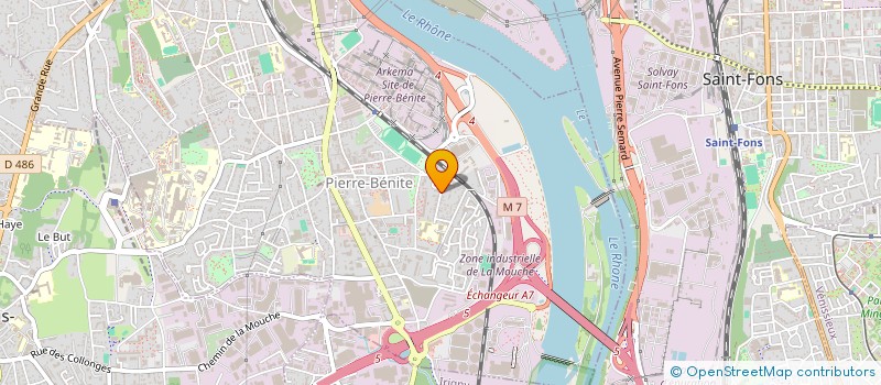 localisation de l'entreprise J2L CONSULTING  OULLINS-PIERRE-BENITE