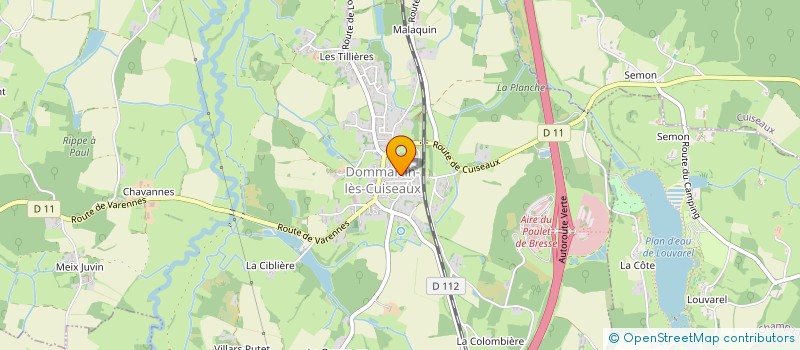 localisation de l'entreprise J2L IMMO  DOMMARTIN-LES-CUISEAUX