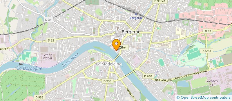 localisation de l'entreprise J2L INVEST 1 à BERGERAC