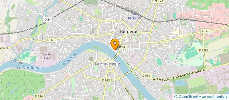 localisation de l'entreprise J2L INVEST 2 à BERGERAC