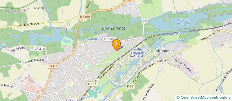 localisation de l'entreprise J2L SERVICES à BREUILLET