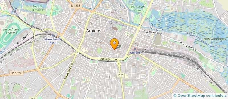 localisation de l'entreprise J2L TRANS à AMIENS