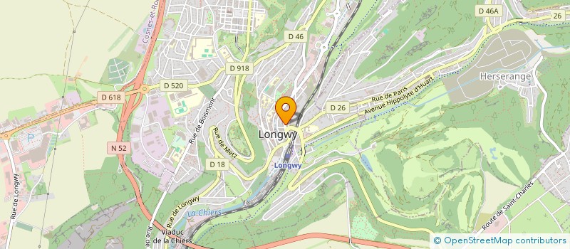 localisation de l'entreprise J2L54  LONGWY