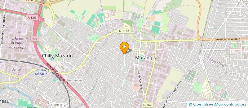 localisation de l'entreprise J2LE CONSULTING à MORANGIS