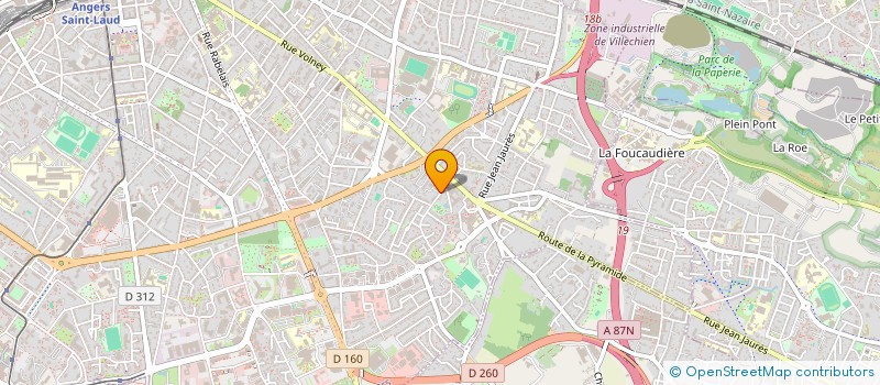 localisation de l'entreprise J2LF  ANGERS