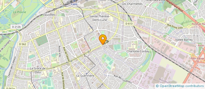 localisation de l'entreprise J2LH à CAEN