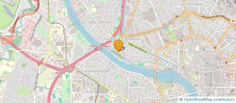 localisation de l'entreprise J2LIC à TOULOUSE