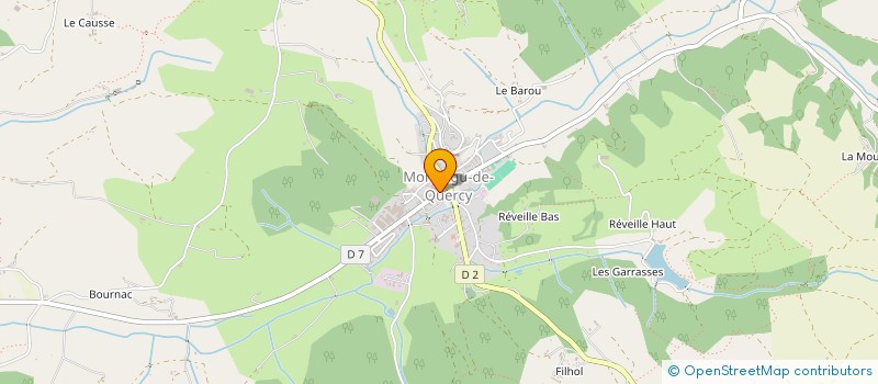 localisation de l'entreprise J2LMC  MONTAIGU-DE-QUERCY