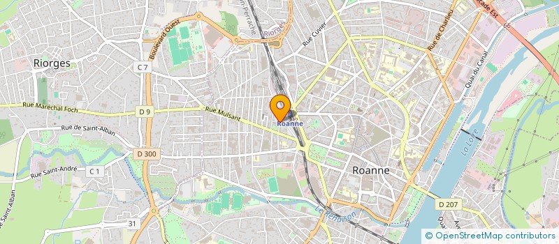 localisation de l'entreprise J2LP SERVICES  ROANNE