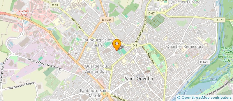 localisation de l'entreprise J2LR à SAINT-QUENTIN