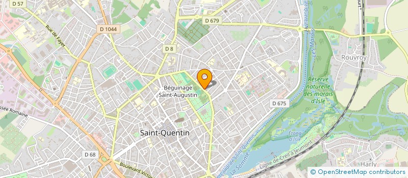 localisation de l'entreprise J2LS à SAINT-QUENTIN