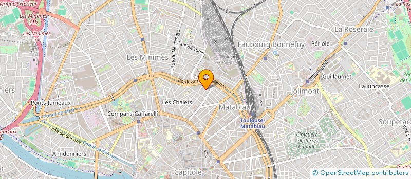 localisation de l'entreprise J2M  TOULOUSE