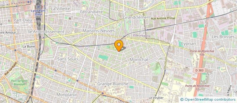 localisation de l'entreprise J2M  LYON