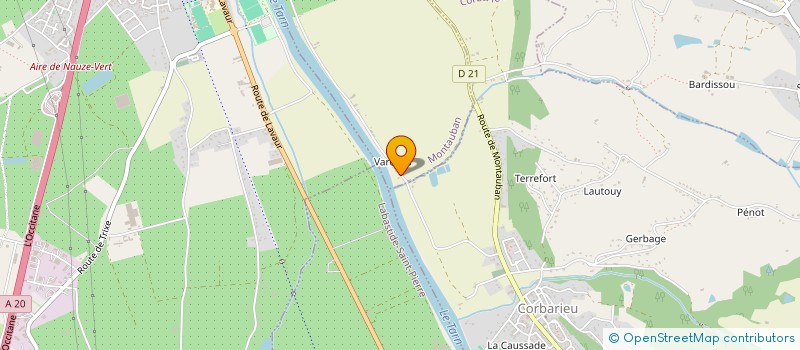 localisation de l'entreprise J2M  MONTAUBAN