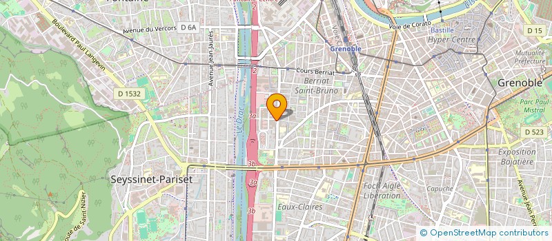 localisation de l'entreprise J2M  GRENOBLE