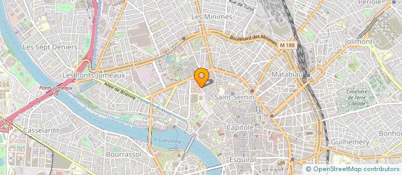 localisation de l'entreprise J2M à TOULOUSE