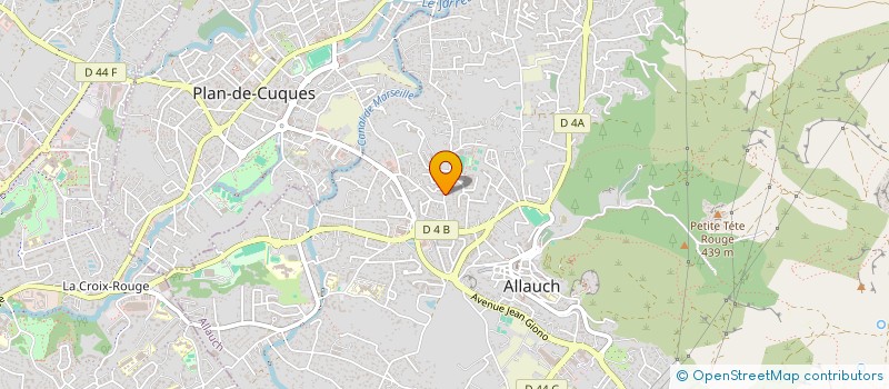 localisation de l'entreprise J2M  ALLAUCH