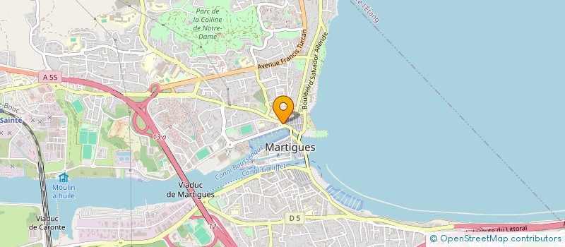 localisation de l'entreprise J2M BATISSEUR  MARTIGUES