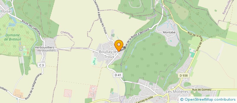 localisation de l'entreprise J2M CORPORATE à BOULLAY-LES-TROUX