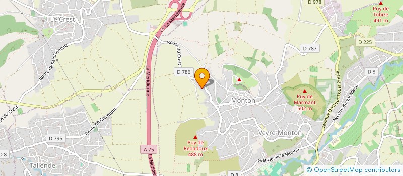 localisation de l'entreprise J2M IMMO  VEYRE-MONTON