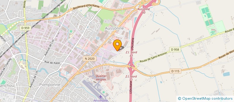 localisation de l'entreprise J2M MONTAUBAN à MONTAUBAN