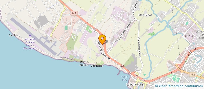 localisation de l'entreprise J2M - PATRIMONIA à SAINT-PIERRE