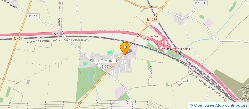 localisation de l'entreprise J2M SERVICES MARITIME  SAINT-GERMAIN-LAXIS