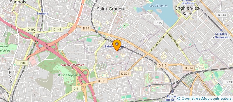 localisation de l'entreprise J2M TRANSPORT  SAINT-OUEN-L'AUMONE